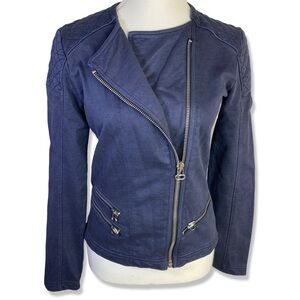 ⭐️GAP Quilted Knit Moto Jacket